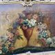 Trumeau & early 19th century painting in gilded wood.