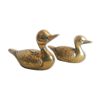 Brass ducks