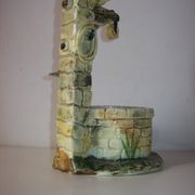 Planter in the style of Jérôme Massier bird well