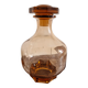 Carafe en verre topaze ambré Art Déco
