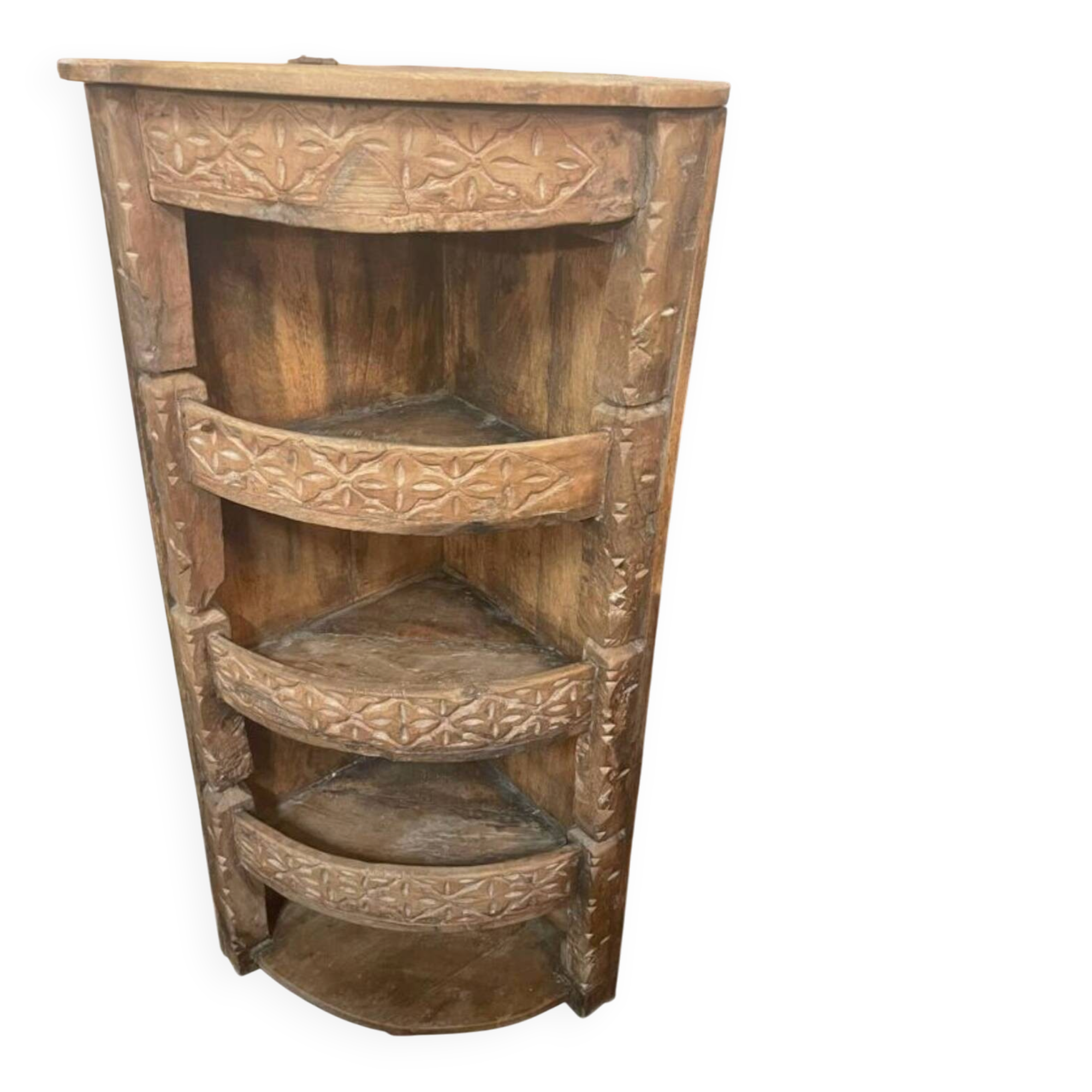 Indian corner cabinet