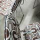 Series of four vintage italian chairs in chrome steel
