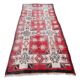 Vintage Turkish hallway rug 115x250 cm