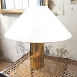 Lampe à facettes en laiton