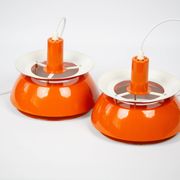 Paire de 2 lampes vintage du Nevada par Vitrika, années 1980.