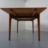 Extendable Teak Dining Table by Henning Kjærnulf for Velje Møbelfabrik, 1960s