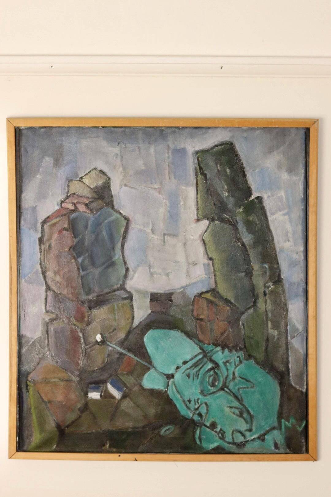 "Cubist Composition" by Marta Larsen