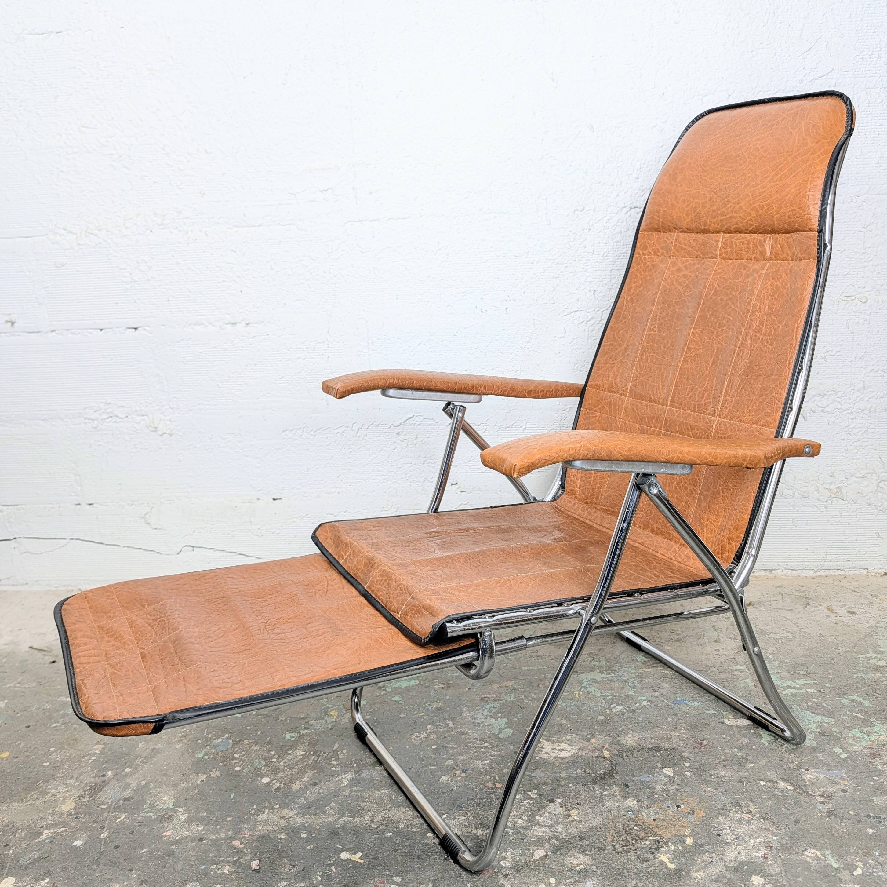 Maule Marga vintage folding chair | 1970s