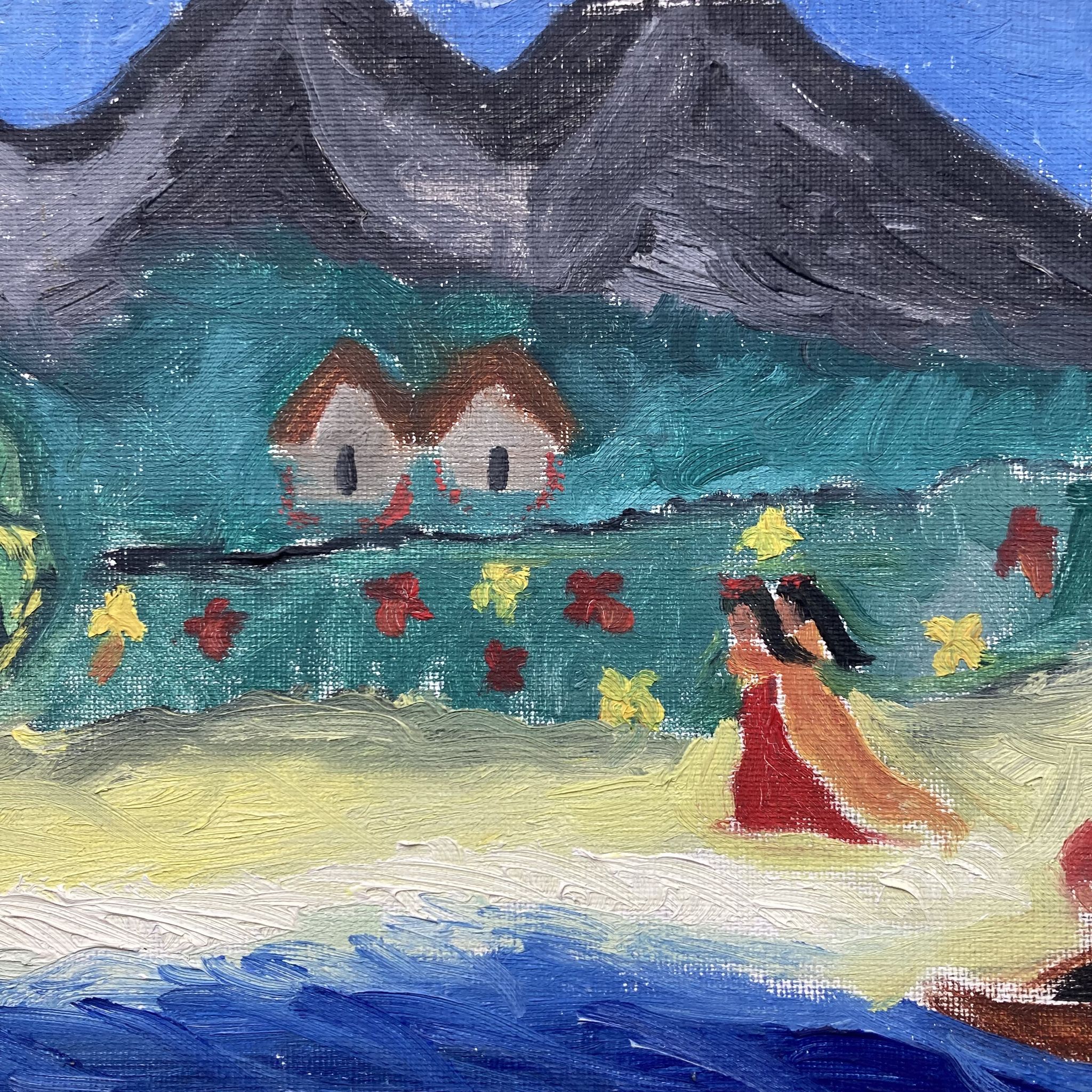 Tahiti painting 1965