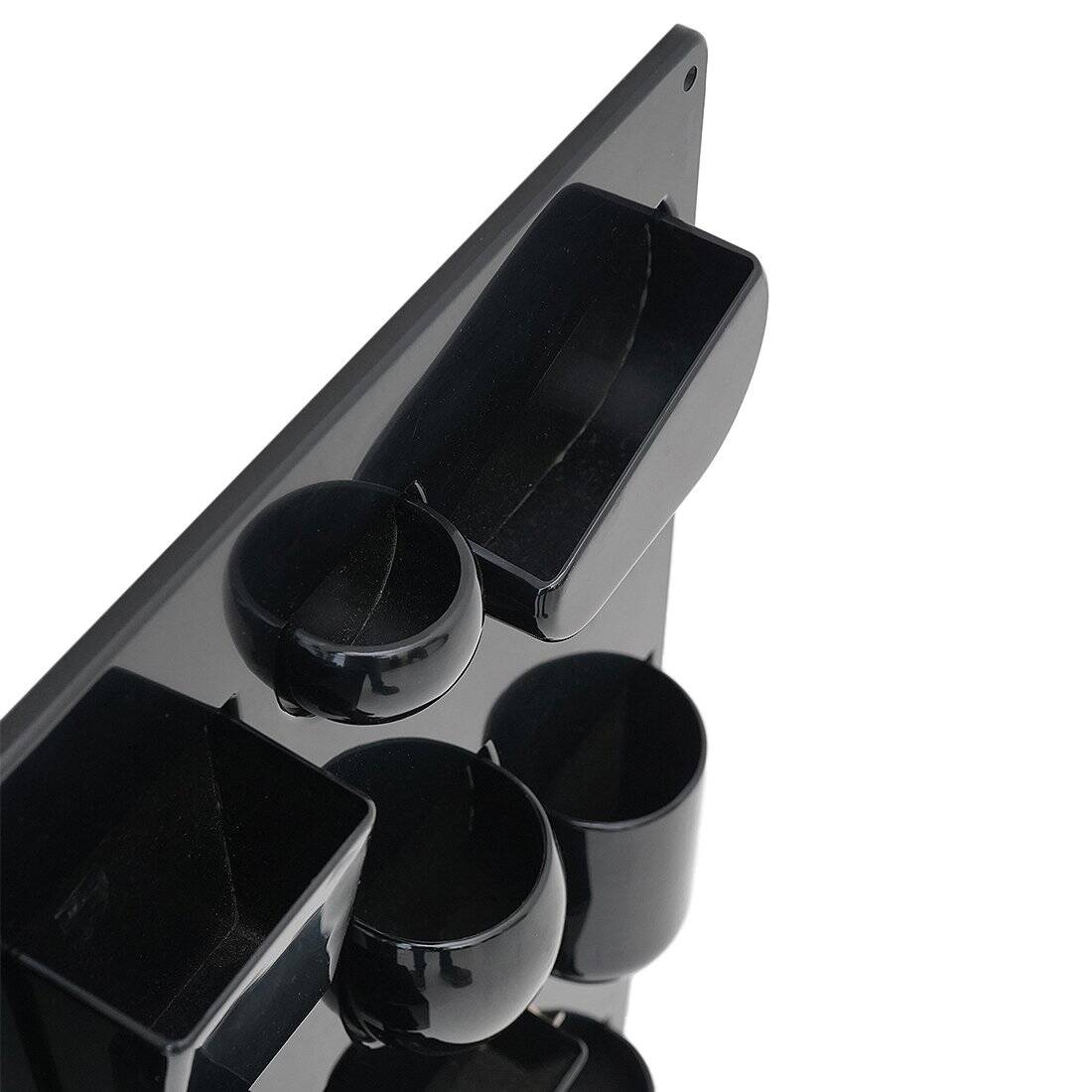 Wall organiser plateau Uten.Silo black by Dorothee Maurer Becker for Design M, 1960s