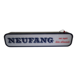 Enseigne lumineuse "Neufang"  pour décoration de barvAnnées 70