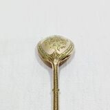 Hénin et Cie – 12 teaspoons with Russian-style silver-gilt handles