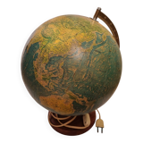 Globe terrestre lumineux 1970
