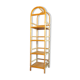 Vintage rattan shelf