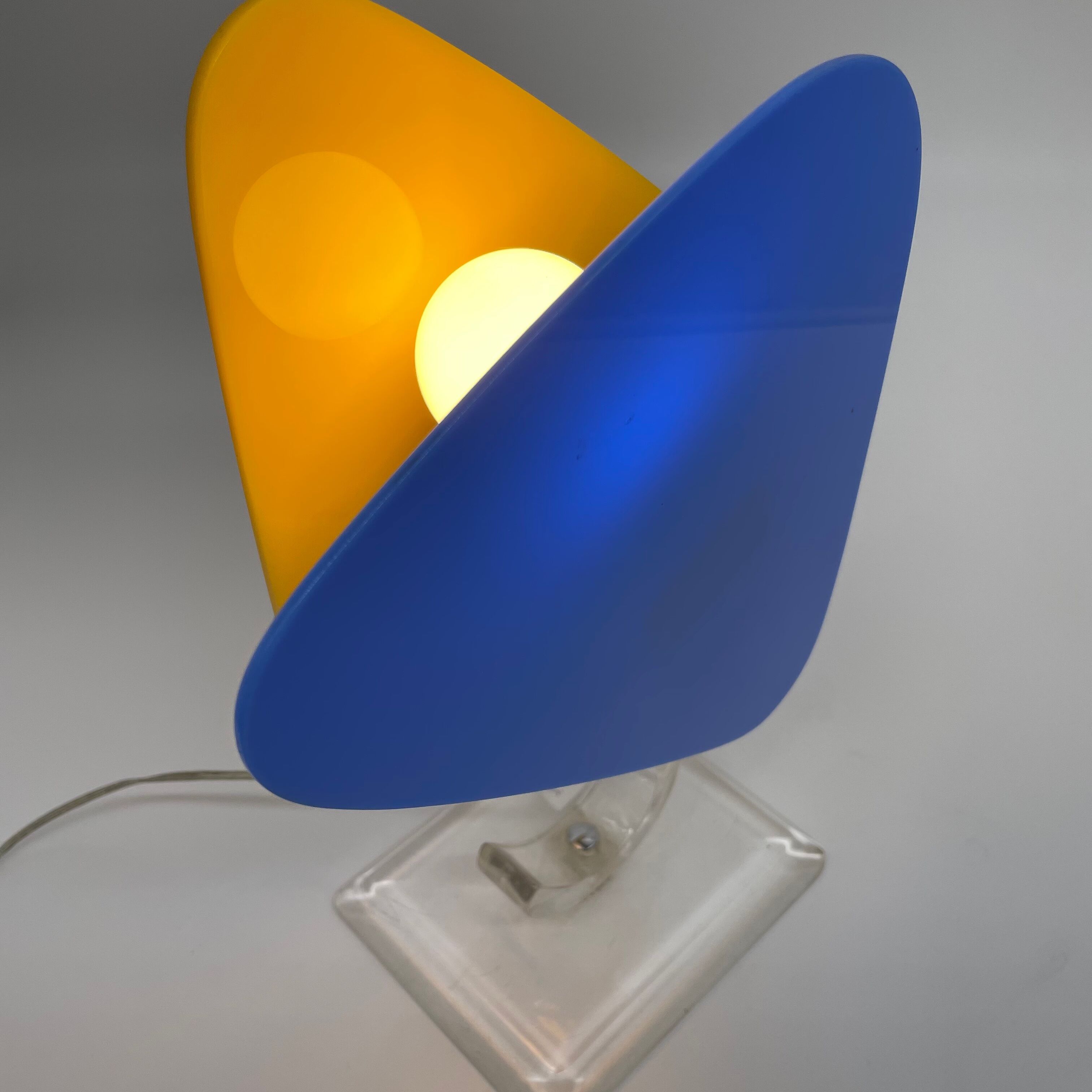 Mid century table lamp by ambrosio milano