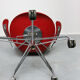 Chaise modèle 3217 Red Swivel par Arne Jacobsen pour Fritz Hansen