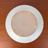 Mid-century modern minimalist studio pottery bowl from Pottestuen Keramik Frederikshavn, 1960s.