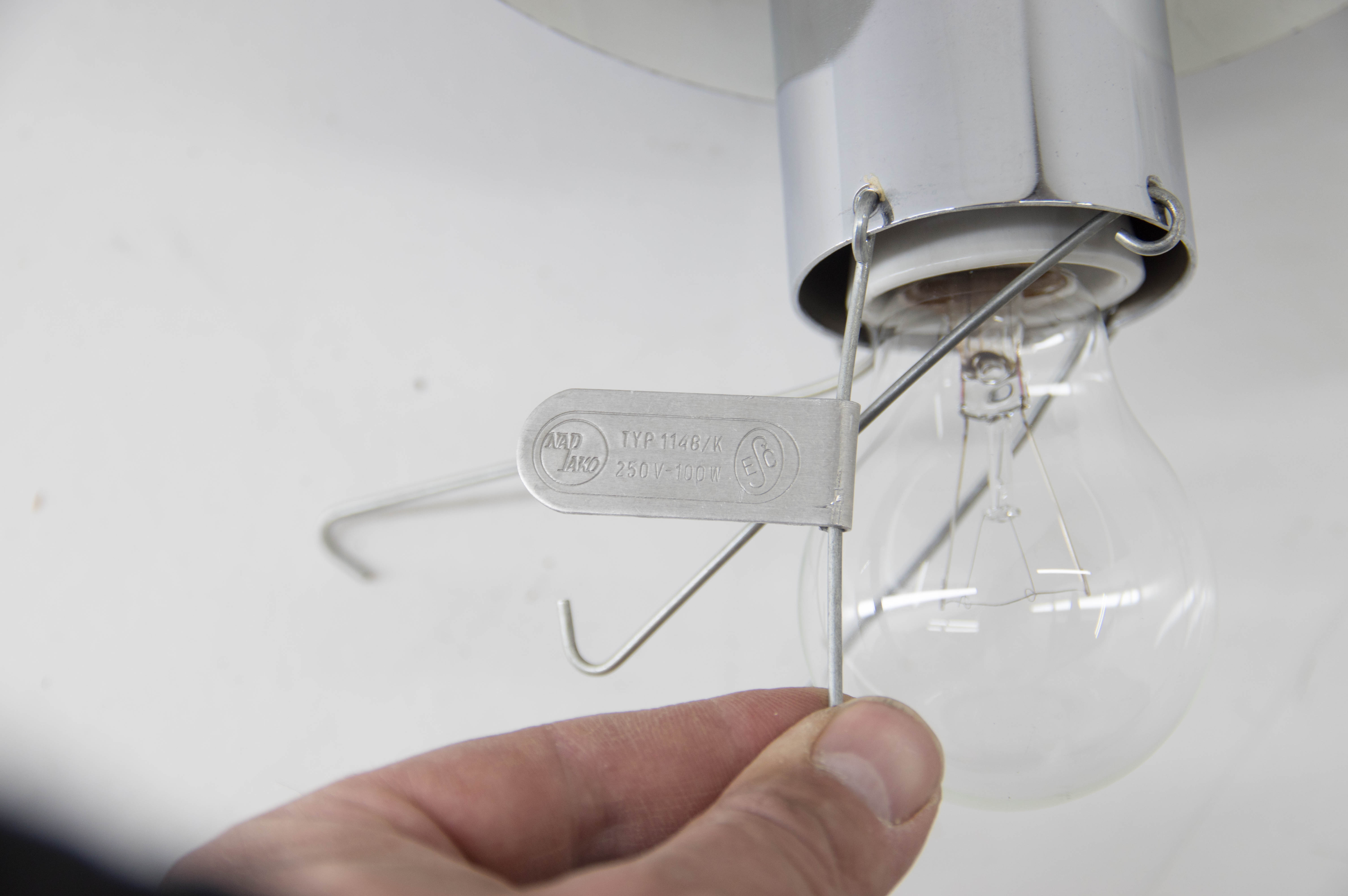 Hanging lamp by Napako, Czechoslovakia, 1970s