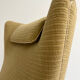 Vintage wingback recliner in Scandinavian design from the 1960s.