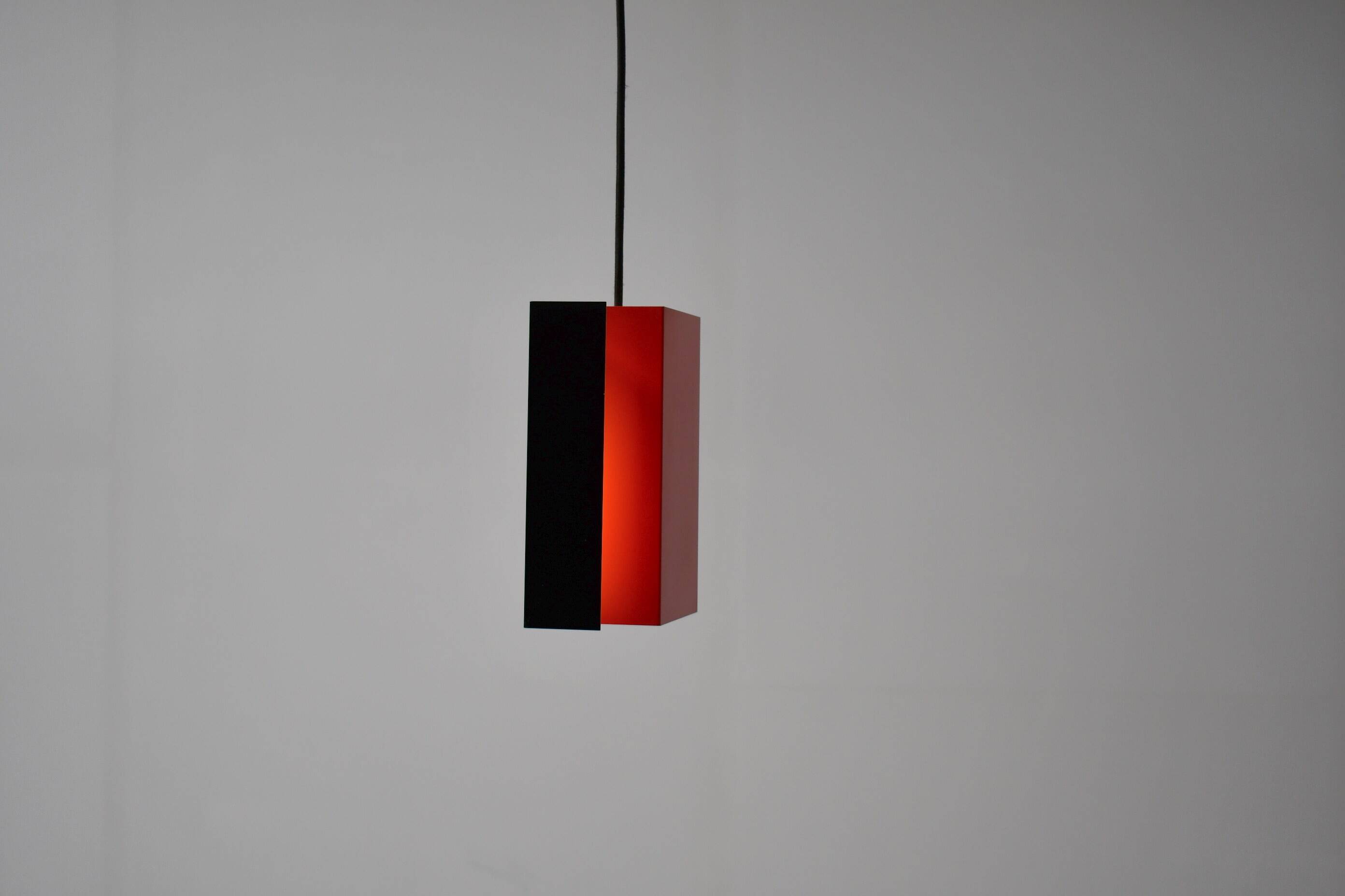 Plafonnier Nippon conçu par Simon Henningsen pour LYFA, Danemark, 1970. (B)