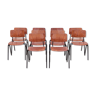 Set of 10 Marko Industrial Chairs