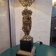 Bronze lamp by Loevsky and Loevsky