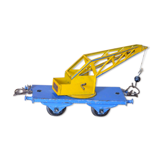 Wagon crane meccano "series hornby"