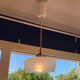 Suspension lustre abat jour