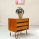 Vintage Teak Mid Century Chest of Drawers, Lowboard, Sideboard