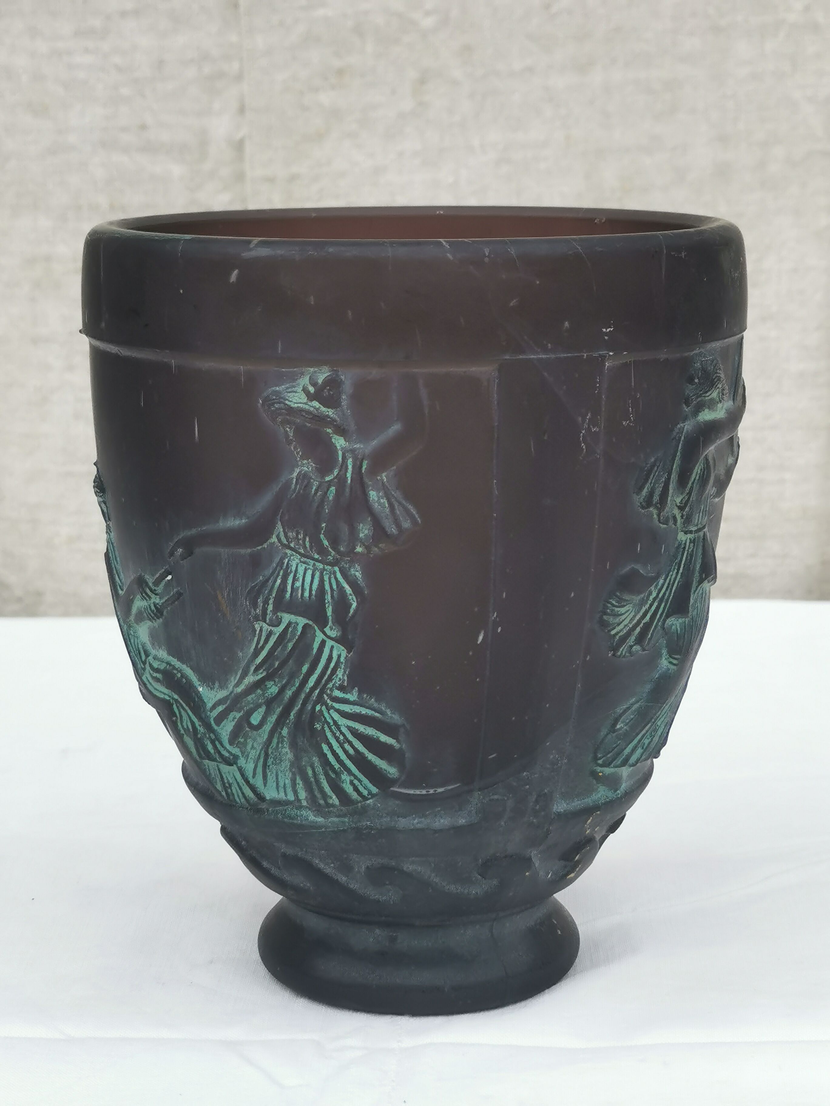 Art-deco vase signed "georges de feure"