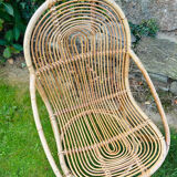 Fauteuil en rotin design