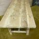 Farmhouse table bois brut