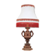 Ceramic lamp, Danish design, 1970s, production: Denmark