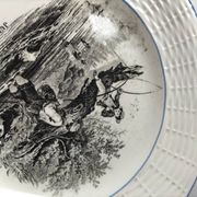 Complete set of 12 plates Digoin Sarreguemines – The 12 months (1900-1920)