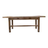 Table mobilier montagne 1950 hêtre massif