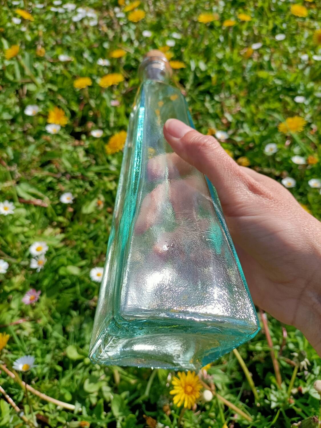 Glass carafe - Vintage -