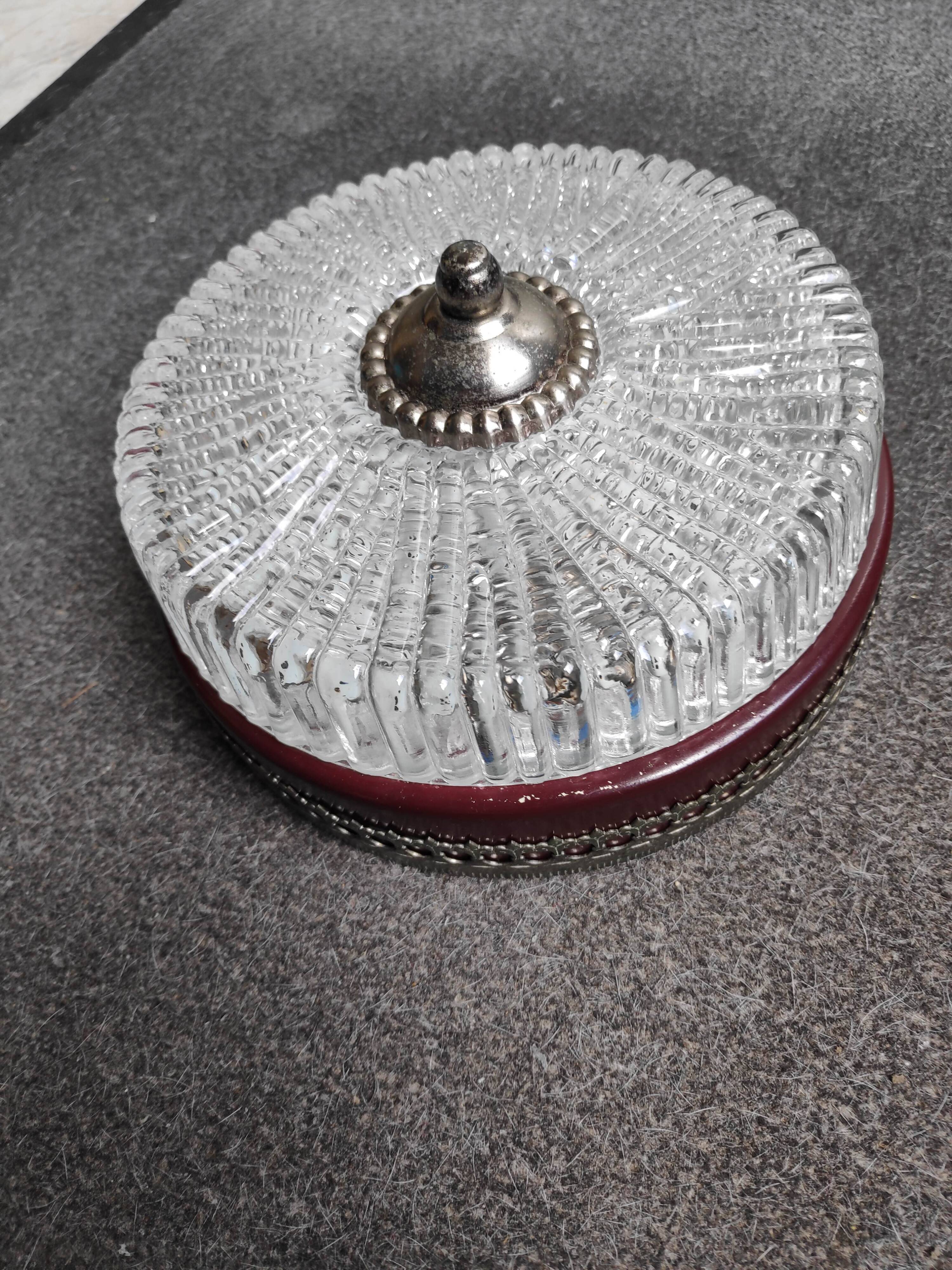 Round glass ceiling light (L-0070)