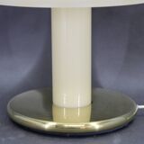Lampe de table champignon en verre, Italie années 1970