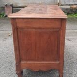 Commode en chene  d epoque Louis XV