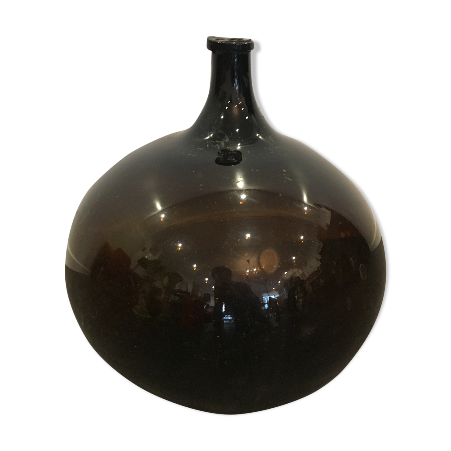 Old demijohn circa 1890
