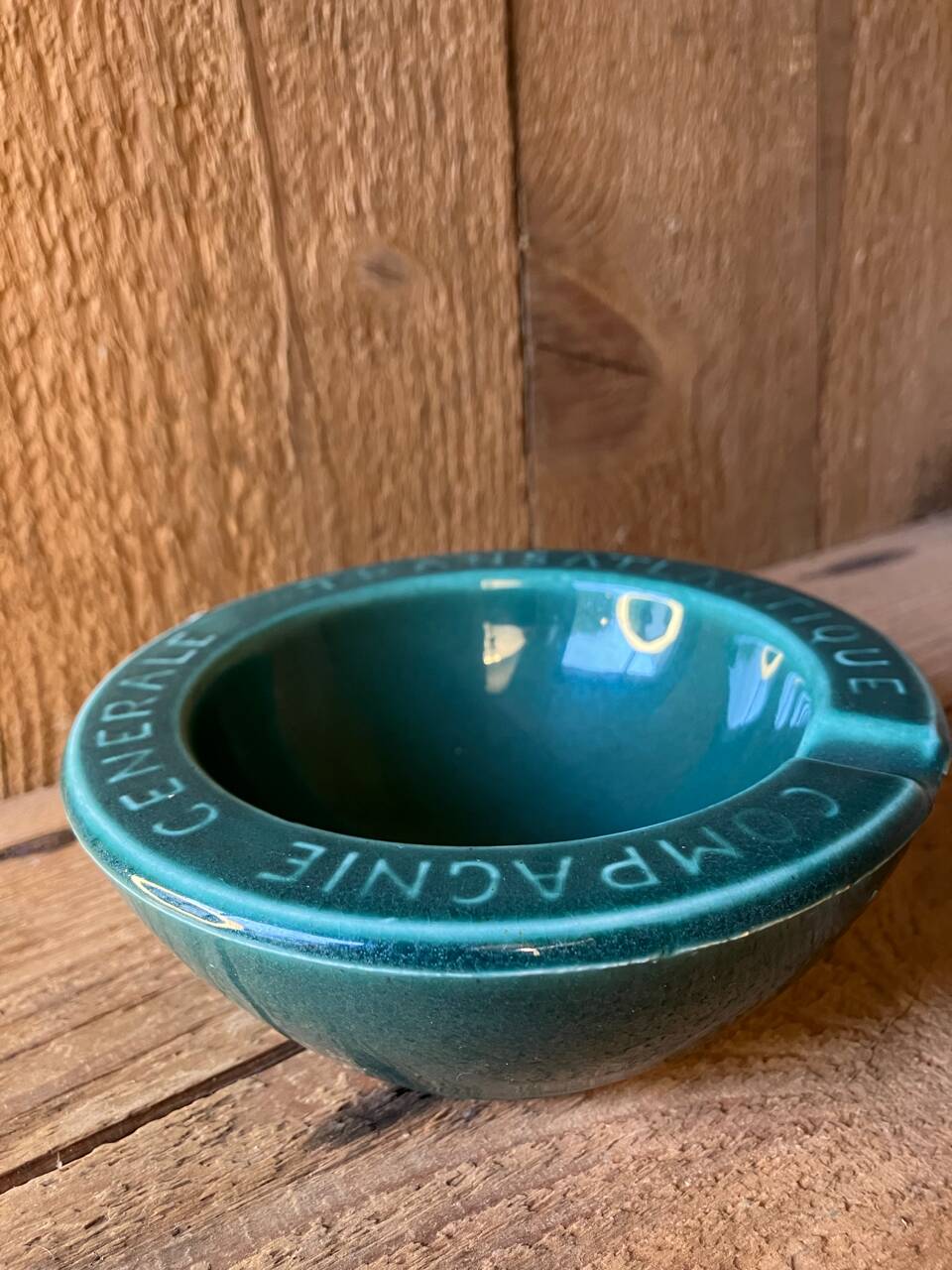 Ashtray from the Compagnie Générale Transatlantique