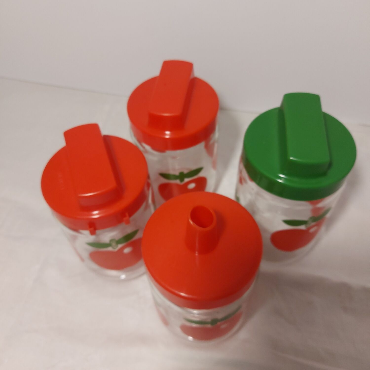 Set of 4 vintage henkel jars