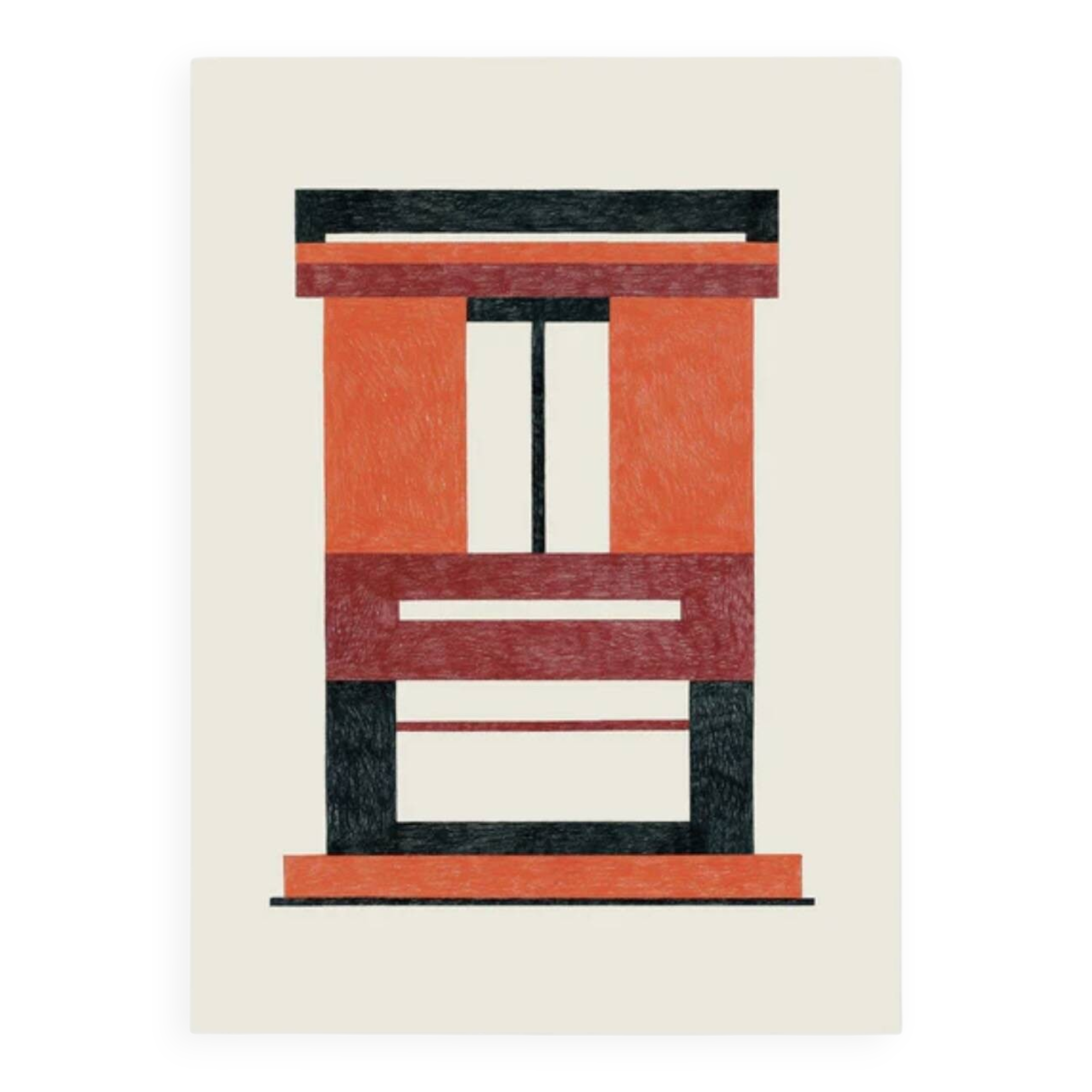 Lithographie Nathalie du pasquier