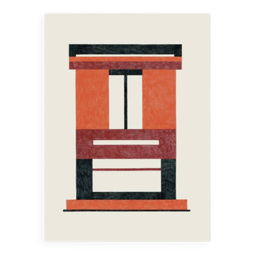 Lithograph by Nathalie du Pasquier