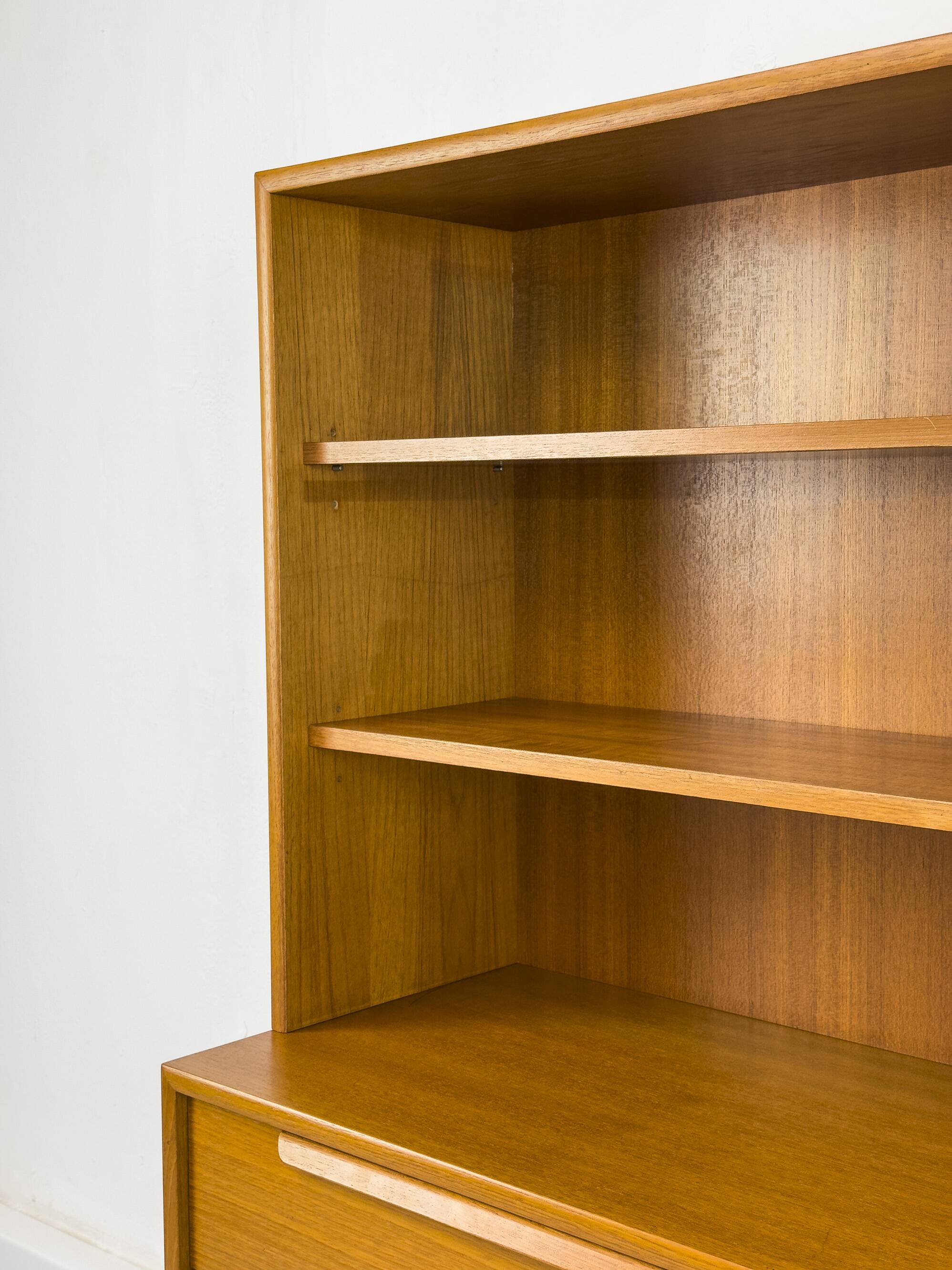 Teak bookcase with drawers from WK Möbel, 1960s
