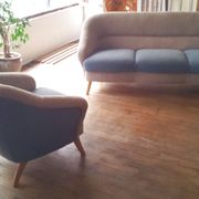 Sofa Danish 50s with his wheelchair