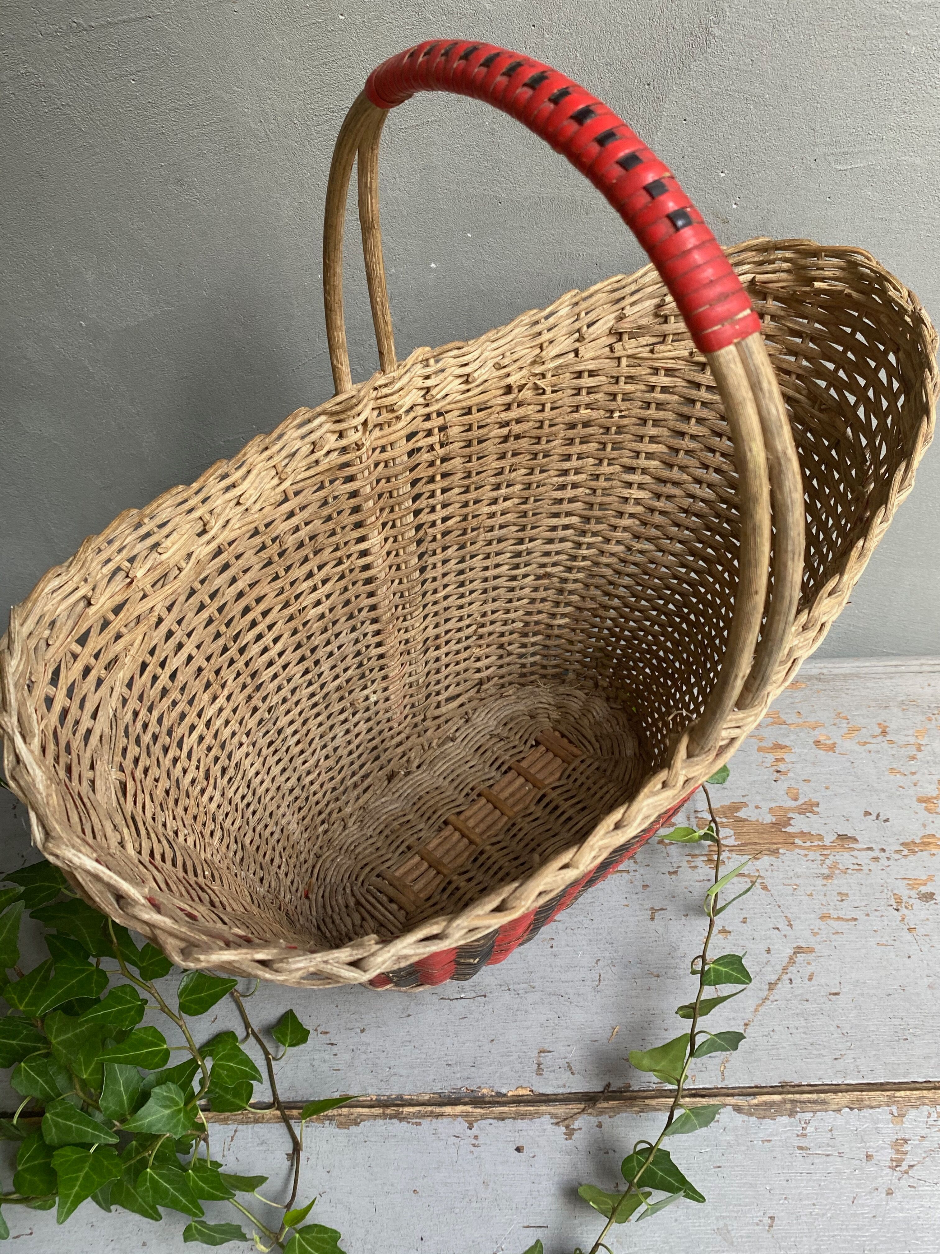 Old wicker basket
