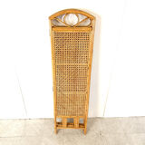 Bamboo room divider or folding screen, 1970s