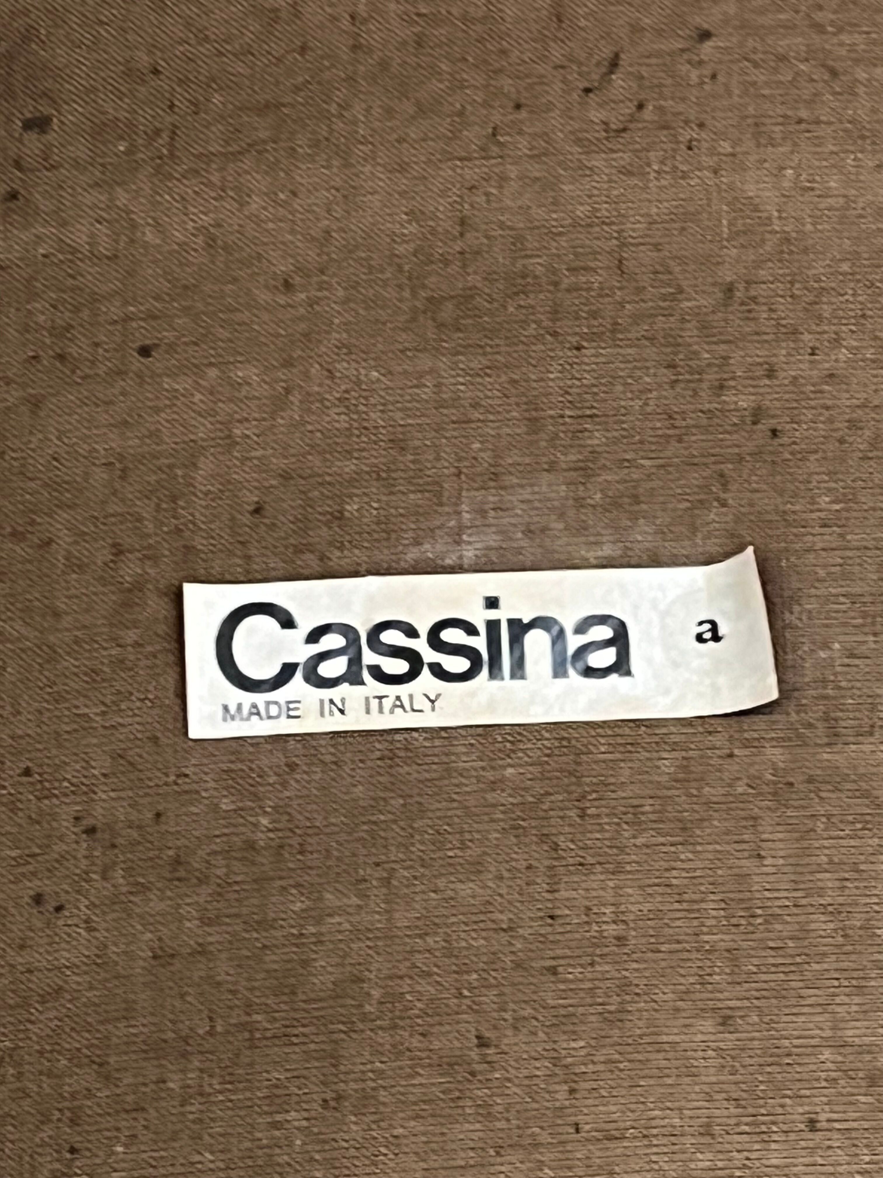 6 chaises de Mario Bellini par Cassina