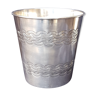 Lancel Paris champagne bucket made of silver metal